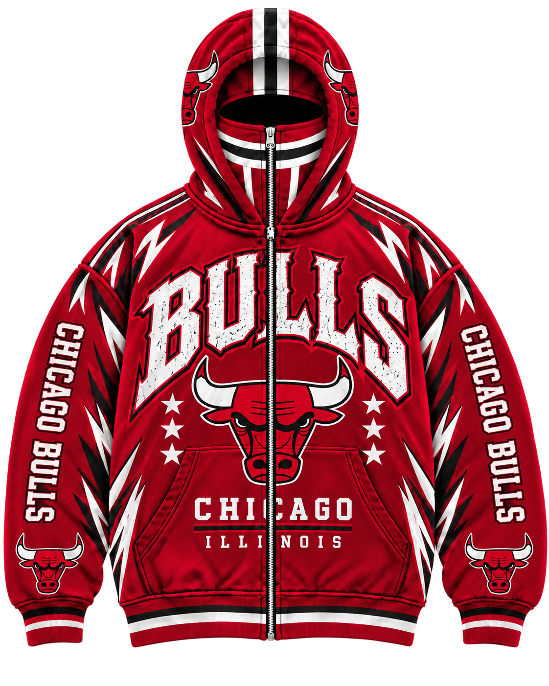 Chicago mask hoodie design