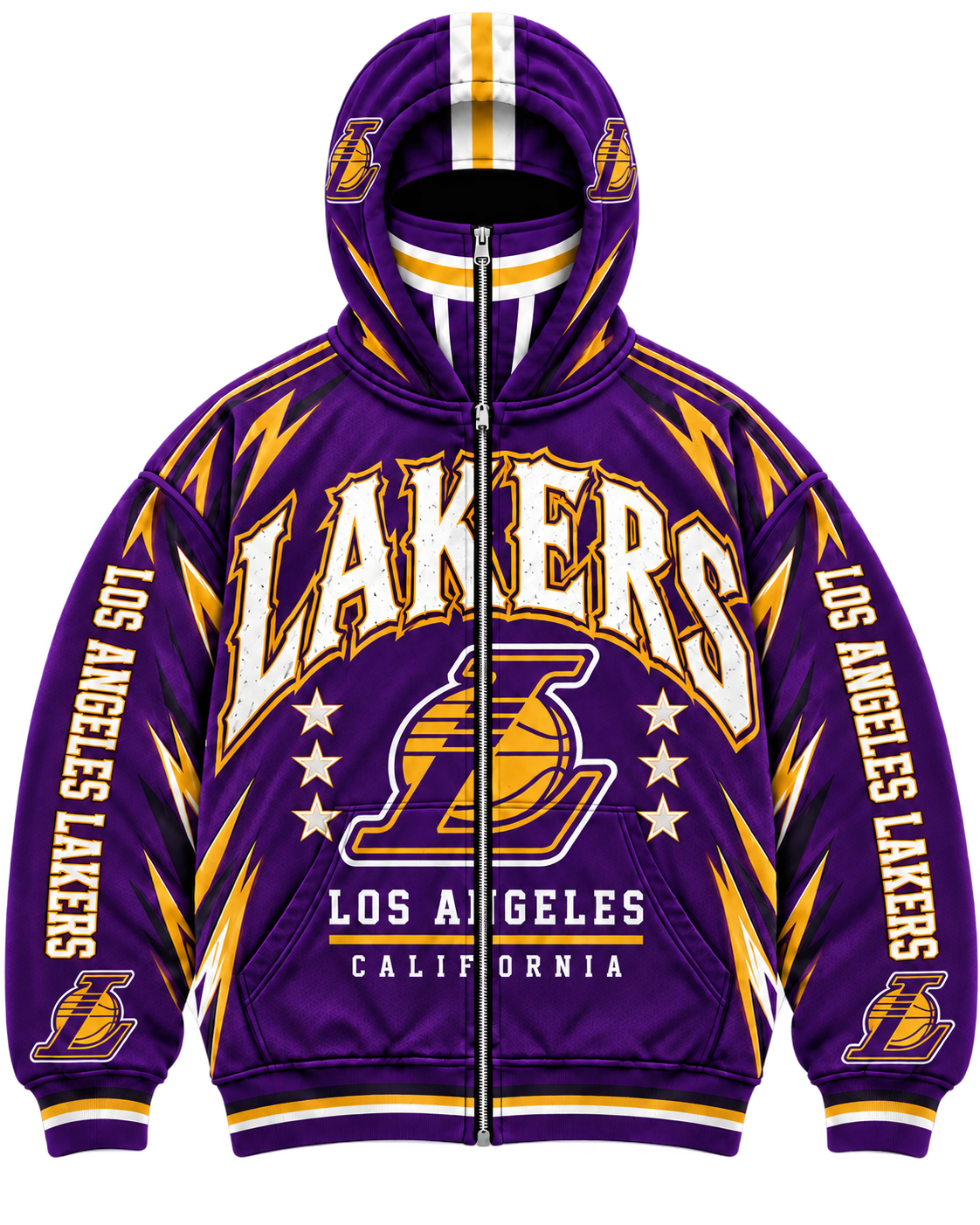 Los Angeles mask hoodie design